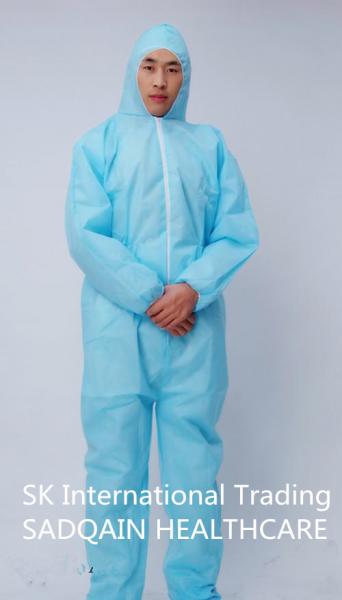 China surgical gown for hospital SMS PP SMMS Medical Nonwoven Sterile Disposable Surgical Gown F factory