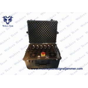 Multi - Band Vehicle Bomb Signal Jammer 20-3600MHz Machine Monitor Software
