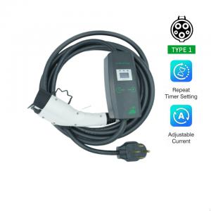 China J1772 Level 1 Level 2 Smart Dc AC EV Charger Electronics Car Charger With Plug Outlet on sale