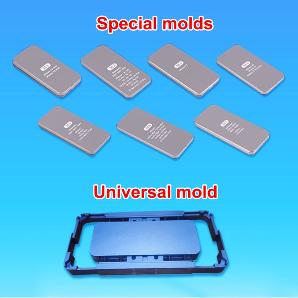 Time Saving 3D Sublimation Machine Universal Molds for Fast Phone Case Printing