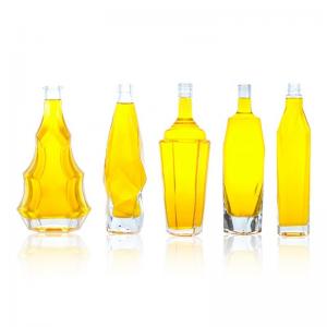 China 750ml Glass Liquor Bottles with Aluminum Cap and Flint Glass The Most Popular Option factory