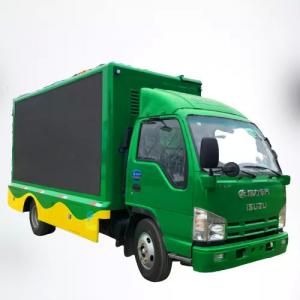 China 1.5m LED Billboard Truck 98hp P5 P6 P4 Mobile LED Display Truck For Live Shows on sale
