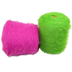 China HOYIA Feather Yarn 100% Spun Polyester Yarn on sale