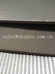 China REACH ROHS SGS Thermal Insulation Foam Sheet Aluminum Oil Coat Reflective Foam Rubber Sheets factory