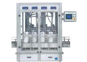 China Weighting Type 2KW Volumetric Filling Machine 30L Lubricant Oil Filling Machine factory