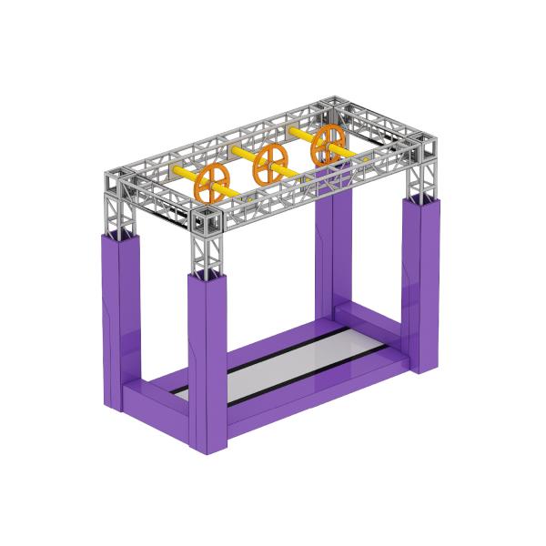 Ninja Course Obstacle Playground for Sports Centers