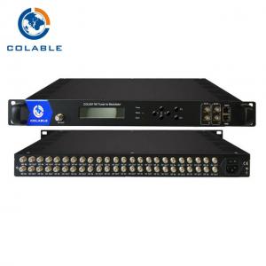 China Free Satellite Signal DVB-S to DVB-T Converter for Digital Terrestrial Cable TV System COL5011M factory
