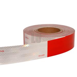 China Honeycomb Automotive Reflective Tape Sheets Strong Adhesive 50mm * 45.7m / Roll on sale