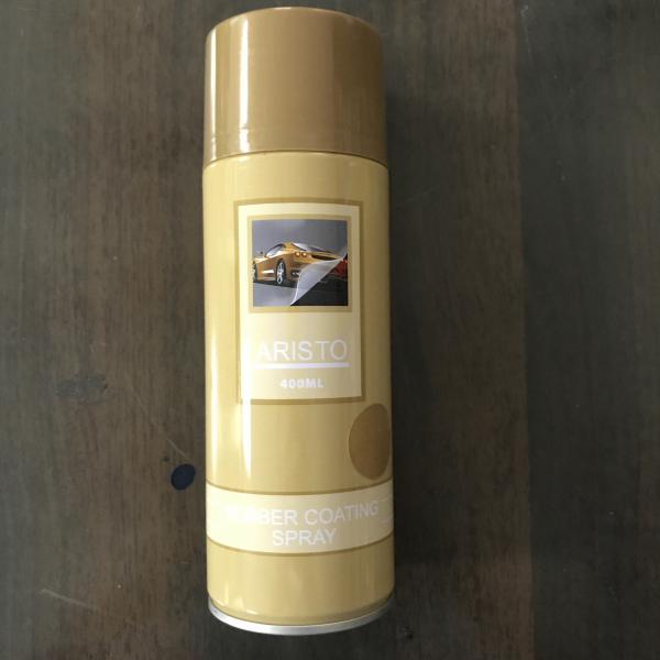 China 400ml Gold Color Water Based Paint Peelable Rubber Coating - Metallic Color factory