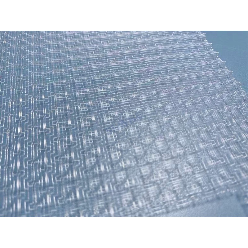 Air Conditioner Filter Mesh Shape Polypropylene Woven Dustproof Net White Black Replacement