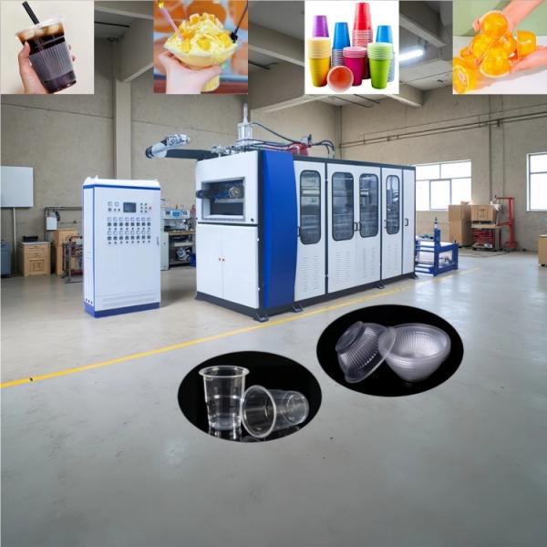 Fully Automatic Plastic Bowl Making Machine with PLC Control