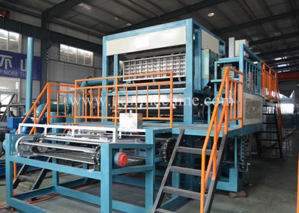 China Low Noise Pulp Egg Tray Making Machine , Paper Egg Tray Machine With Big Capacity factory