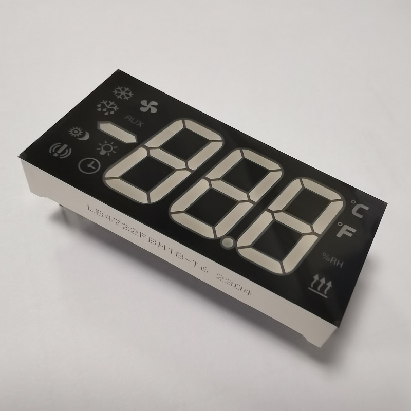 Ultra Bright Blue Triple Digit 7 Segment LED Display Common Cathode for Refrigerator Controller