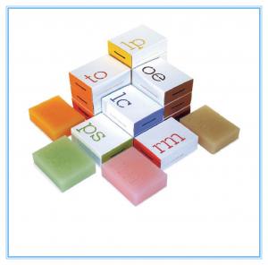 China Cusomized Printing Paper Box Packaging , Hand Made Soap Packaging Box factory