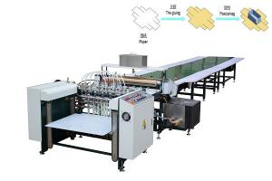 China Automatic Gluing Machine For Making Gift Boxes / Hard Book Case on sale
