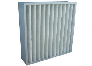 China High Capacity Dust Pleated Pocket Air Filter For Primary Filtration HVAC System on sale