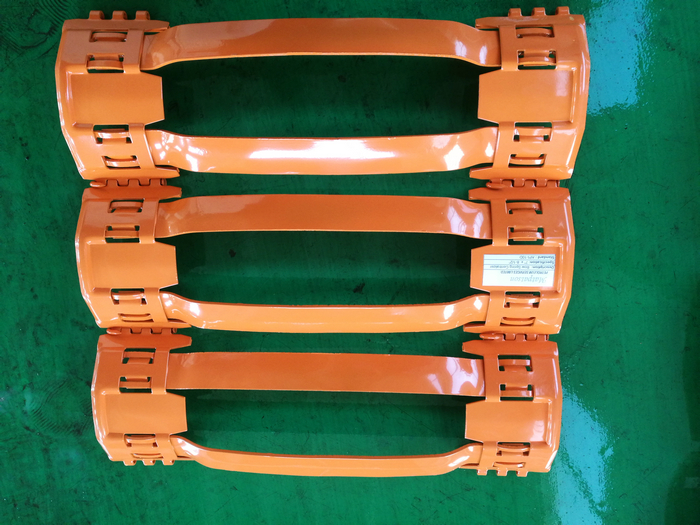 Double API Casing Spring Centralizer , Well Centralizers Customized Size