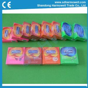 China Various type Male Natural latex rubber condom factory