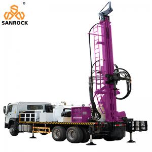 China Full Hydraulic Truck Mounted Water Well Drilling Rig 400m Deep Water Drilling Rig factory