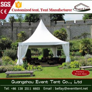 China Cone Shaped High Peak Pagoda Marquee Tents , Outdoor Wedding Tent 5m * 5m factory