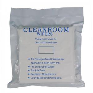 China 110GSM Laser Cut Cleanroom Polyester Wiper Lint Free Cleanroom Wipers factory