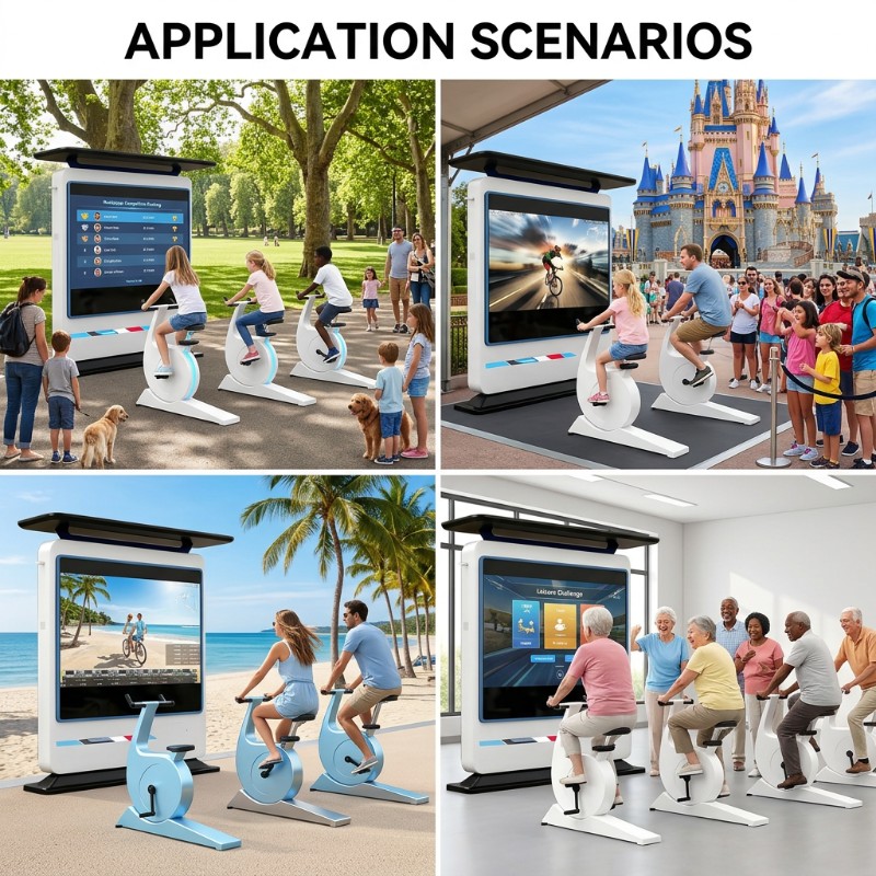 Smart Interactive Outdoor Cycling