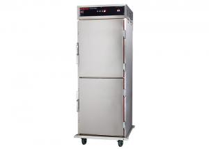 China 1.8KW Standing Food Warmer Cart Double Doors Holding Cabinet 50℃ - 99℃ factory