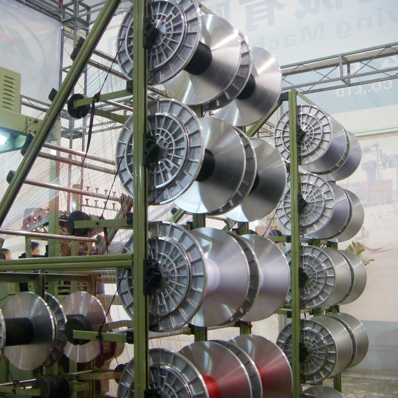 Computerized shuttle-less jacquard needle loom 8/55/384