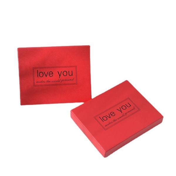 Middle Rectangle Gift Boxes Packaging Rigid Cardboard Paper Base And Lid Gift Boxes