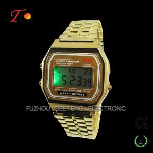 China Popular Casio style wholesale led men and women watches with very competitive price factory