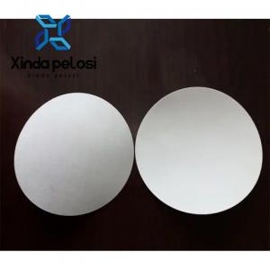 China Hot Sale Custom Food Grade Paper +PE+ Alu Foil +NU Round Foil Tray With Lid For Plastic Bottle Drum factory