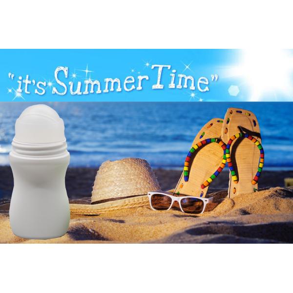 15ml White Essential Oil Plastic Empty Roll On Bottle Perfume Bottle For Skincare