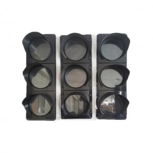 China Road Safety Traffic Light 400mm Traffic Signal Light Circle Or Square on sale