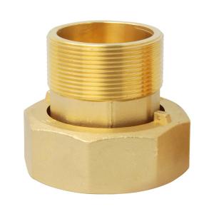 China 1 4 1 2 Brass Connector Water Meter Connector Brass factory