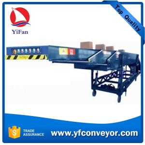 China Mobile Telescopic Belt Conveyor for warehouse without loading bay factory