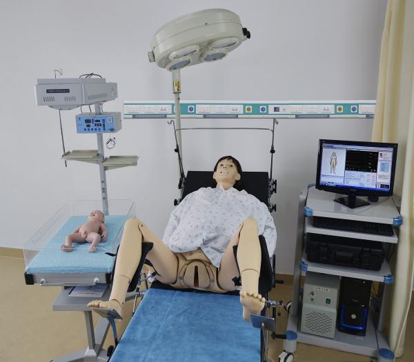 China CE Approved PVC Child Birth Simulator for Emergency , AED , Nursing  Training factory