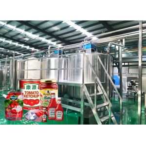 China High Standard Fruit Jam Processing Machinery Environmental Friendly factory
