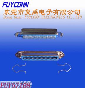 China 0.085in Centerline 50 Pin DDK Centronic Solder Female Connectors Certificated UL factory