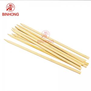 China Innovative Natural Hygienic 9cm BBQ Bamboo Sticks factory