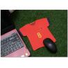 Buy cheap Custom Jersey Shape Soccer Team Marketing Promotional Gifts Mouse Pad Digital from wholesalers