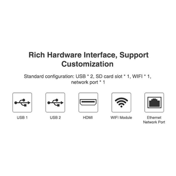 49 inch Capacitive Touchscreen Digital Kiosk Display with Android 4K Full HD Monitor for Shopping Mall