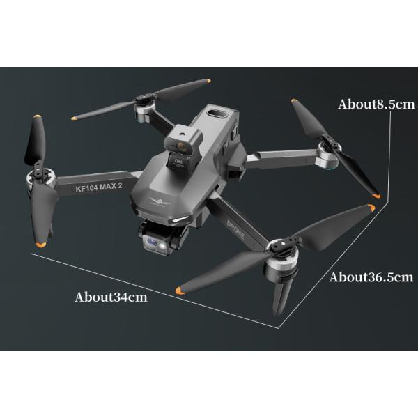 Design Kf104 Max 2 Drone Rc 5g Wifi Drone 4k Professional With Aerial 3-axis Anti-shake Gimbal Obstacle Avoidance Brushless Quadcopter