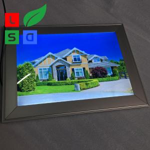 China LSD 10mm Thinkness Square LED Poster Frame Led Backlit Photo Frame factory