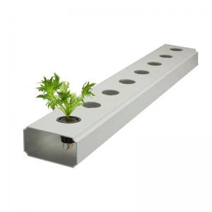 China Mass Production 80mm*80mm PVC Pipes Plant Hydroponic Growing System for Urban Farming factory