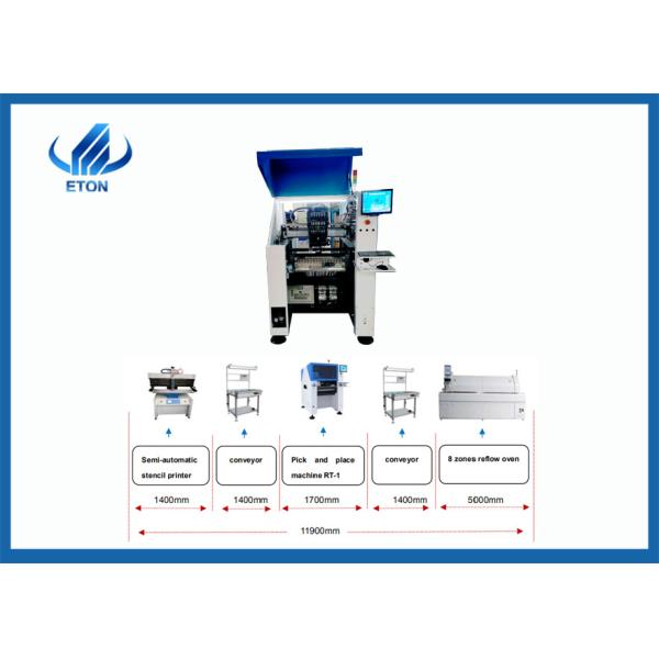 Middle Speed Led Making Machine SMT mounting machine For Lamp Rigid Strips Bulbs