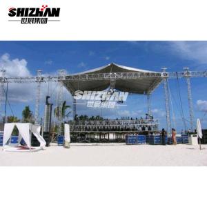 China Aluminum 6061-T6 Stage Light Truss Light Weight Concert Lighting Truss on sale