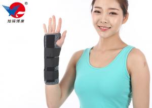 China Pain Relief Removable Wrist Splint Good Adhesion Ergonomic Aluminum Steel Stays Inside factory