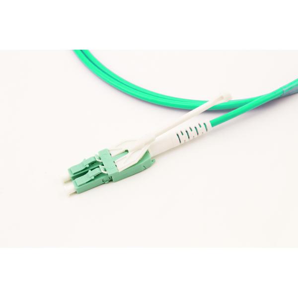 Insensitive MPO MTP Patch Cord Reversible LC Uniboot Connector OM4 50/125um