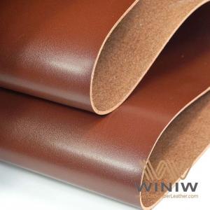 China Long Service Life Artificial Microfiber PU Leather For Belts on sale