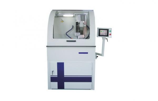China Cleaning Cooling System Metallurgical Cutting Machine with LCD Touch Screen factory